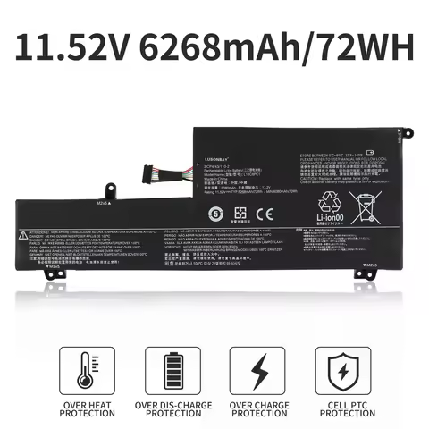 LUSONBAY L16C6PC1 L16L6PC1 Laptop Battery For Lenovo Yoga 720 720-15 720-15Ikb Series Notebook L16M6