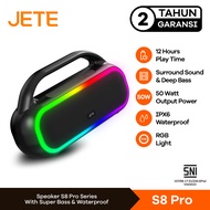 Speaker Bluetooth 50 Watt JETE S8 Pro IPX6 Strong Bass - Garansi 2 Tahun