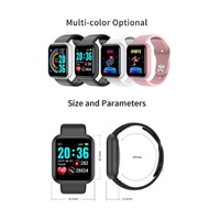Y68 smart watch heart rate blood pressure bluetooth watch