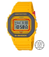 [Watchwagon] Casio G-Shock DW-5610Y-9 Retro 90s Inspired Yellow with Grey Bezel Digital Sports Watch