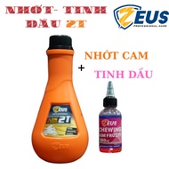 Nhớt và tinh dầu thơm 2T Zeus -Nhớt CAM 2T ( mùi thơm ) - Nhớt ĐEN 2T Racing cao cấp 700ml
