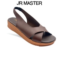 JR Women Cross Flat Sandals For Women | Sandals Selipar Perempuan | Flat Selipar Wanita - 2669