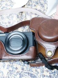 Canon G7X III Camera Bag G7X Markii G7X2 G7X3 Mark III Retro Protective Leather Case