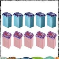Super 10 PCS 20Amp 30Amp Miniature Box Fuses FMM MCASE Type FMM Maxi Fuses Plastic Fuse Square Car F