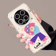 Good Luck Girl Suitable for Glory magic8 Phone Case New magic8proair Transparent Case magic8pro