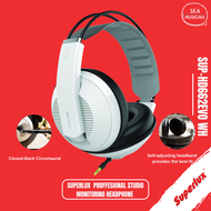 SUPERLUX HD662EVO WH PROFFESIONAL STUDIO MONITORING HEADPHONE COLOR WHITE (HD 662EVO WH/ DJ RECORDIN