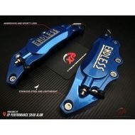 BRAKE CALIPER COVER ALUM ENDLESS BLUE SMALL
