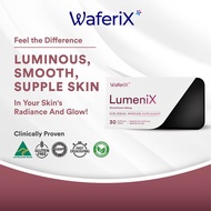 WaferiX LumeniX 100mg Skin Brightening Glutathione Supplement Single Box (Acne scar,Whitening,Lighte