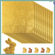 Candy Wraps Packets Foil Golden Tinfoil Tray Wrappers for Chocolate Snack Baby Eligible 200 Pcs shao