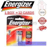 ENERGIZER Max AAA/AA Battery LR6 Alkaline 1.5V AAA/AA Batteries 12cards per box