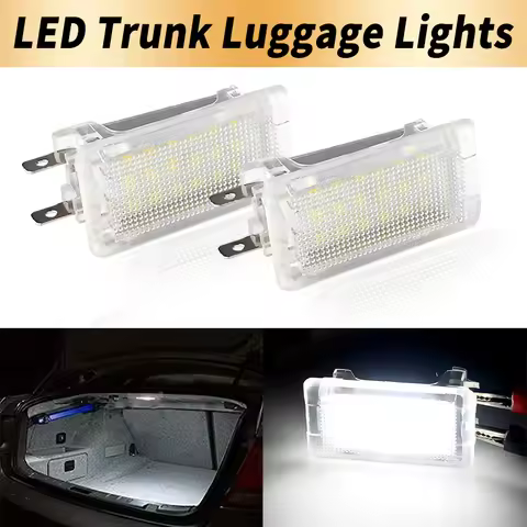 1/2X LED Trunk Compartment Interior Light For Opel Astra E F G H Agila Omega Corsa C Vectra Insignia