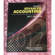 ADVANCED ACCOUNTING VOL.2 BY GUERRERO 2017 EDITION