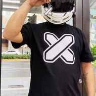 熊彬安全帽 ⎜SHOEI X Logo T恤＋鑰匙圈 黑/白/灰 next line logo cross logo xlogo