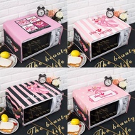 Pink Ins Pink Panther Microwave Oven Cover Dust Cover Galanz Midea Oven Oil-proof Cover Rectangular