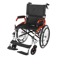 Wheelchair Folding Lightweight Elderly Handpushed Wheelchair Portable Walking Wheelchair