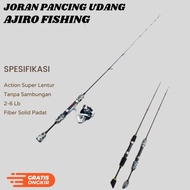 Extra Joran Pancing Udang Lentur Custom 1 Set 100 120 135 150 Cm ⍟ ❗