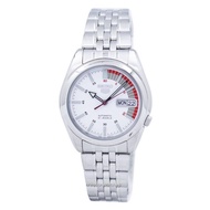 [CreationWatches] Seiko 5 Automatic Men's Silver Stainless Steel Bracelet Watch SNK369K1