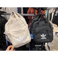 二手｜Adidas micro backpack 經典三葉草Logo兩用包