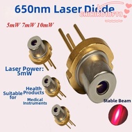 CHIHIRO1BFT8 Red Laser Head Diode Module, 5mW 7mW 10mW Lab 650nm DIY High Power Burning Infrared, 3V