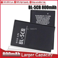 1-5PC Lithium Phone Battery BL-5CB BL5CB 3.7V 800mAh Battery BL 5CB For Nokia 3600 3660 6620 6108 31