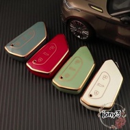 JONY Remote Key  Full Protection Protector Soft TPU Key Fob Cover for VW