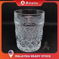 [LIMITED STOCK] 250ML Crystal Glass Whiskey Shot Glass Wine Glass Classical Cup Drinking Cup Brandy Cup ,  威士忌精致酒杯 玻璃杯