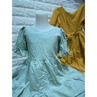Dress for 8 to 9yr old/ Cotton Linen Fabric/ High Quality