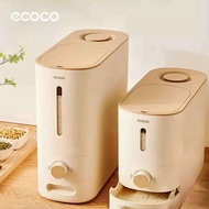 ECOCO Quantitative Rice Bucket - Anti-Flea, Anti-Moisture Rice Container, Rice Storage Container