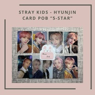 [POB Card] HYUNJIN STRAY KIDS "5-STAR" / POB Hyunjin Photo Card