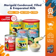 [One Carton] Marigold Dawn Condensed Milk / Evaporated Filled Milk/ Evaporated Creamer Milk / Full C