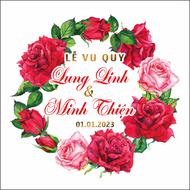 BẢNG CƯỚI LỄ VU QUY_LỄ THÀNH HÔN TÊN CÔ DÂU CHÚ RỂ TRANG TRÍ ĐÁM CƯỚI_Bảng formex dày 5mm
