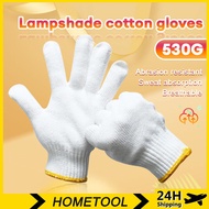 HOMETOOLMLK 1pair Multipurpose Cotton Knitted Hand Safety Glove / Cotton Glove / Batik Sarung Tangan 530g
