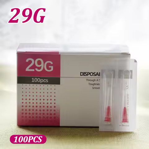 29g Needle 13mm Disposable Needle Individually Packaged Sterile Steel Tip Needle Painless Beauty Too