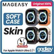 Case Apple Watch Ultra 2/1/49mm MagEasy Skin Soft Case