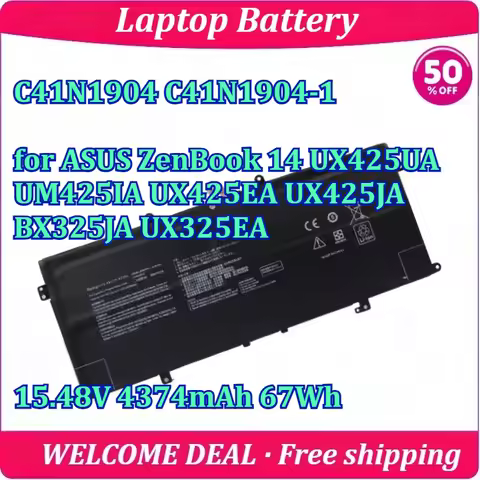 New C41N1904 C41N1904-1 for ASUS ZenBook 14 UX425UA UM425IA UX425EA UX425JA BX325JA UX325EA Laptop B