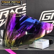 GRACSHAW GEOMAX/GENNEX G838/G535/G555VISOR🇲🇾 GEOMAX & GENNEX HELMET SPAREPART ( RAINBOW )