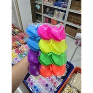 1 DOZEN COLORED PENNY SHAMPOO COMB