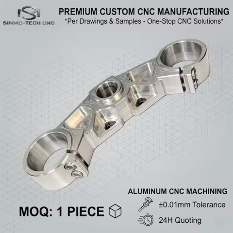 High Precision 5-Axis CNC Machining Aluminum Parts-Custom Prototyping to Batch Production with Diver