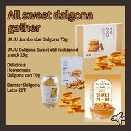 🦑Squid game  Dalgona/🍬Jumbo size  Dalgona/☕Dalgona Latte /Homemade  Memorable Snacks/ Dalgona  can/ Korean Oldschool Sugar Candy/Netflix squid game. Lee Jung Jae Dalgona.