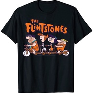 [ผ้าฝ้าย 100%] ใหม่ ภาพยนตร ์ แอนิเมชั ่ น Flintstones the Flintstones the Flintstones the Flintston