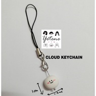 Cloud Handmade Keychain