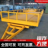 S-T➰Factory in Stock Traction Platform Trolley Forklift Large Tonnage Factory Cargo Transportation Transport Truck Trail