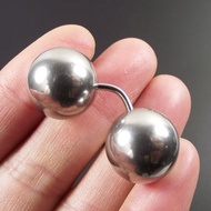 Titanium Steel Oversized Ball Piercing Men Women Curved Rod Body Nail Lace Nail PA Ring Perforated B