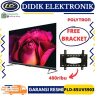 Polytron PLD-85UV5903 Smart TV 85 Inch UHD 4K Mini LED Quantum PLD85UV5903 85UV5903