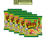 [SET 10 GÓI] - NISSIN - Mì cay Nissin 7 vị: Súp cay Gà cay Gà phô mai Gà trứng muối Thái Tomyum Bít 