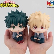 New My Hero Academia (MHA): Izuku Midoriya / Katsuki Bakugo / Todoroki Shouto Cute Chibi PVC Figurin