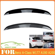 For Benz A-Class W177 A180 A200 A220 A35 AMG Hatchback Rear Roof Spoiler