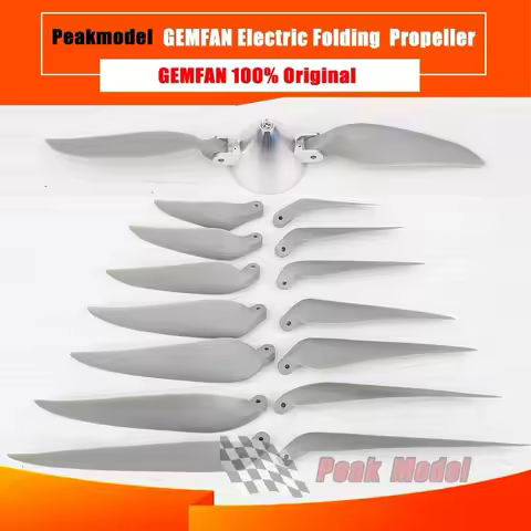 Gemfan Electric Folding Prop Propeller pair 7x6 7.5x4 8x5 9x5 10x6 11x8 12x8 13x8 RC Foldable Prop B
