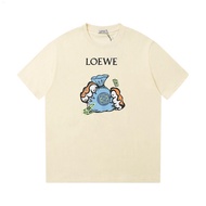 LOEWE 23 Spring Festival Limited Spring Festival To Catch Money Wang Wang Heavy Short-Sleeved Top T-Shirt Summer Men And Women Couples Loose Tide