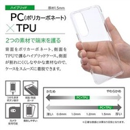 原廠日本Rusta Banana 製Sony Xperia 5III 透明全包軟邊手機套